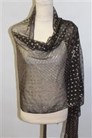 Lot 1457 - Middle Eastern / Egyptian Assuit shawl / stole,...