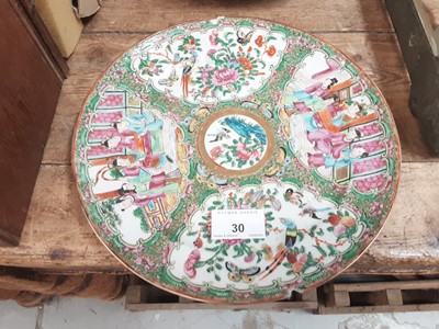 Lot 30 - Two pairs of Japanese imari dishes, Canton plate and other oriental ceramics