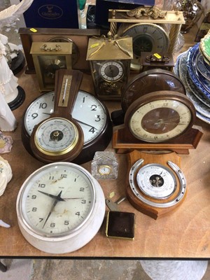 Lot 415 - Group of assorted mantel clocks