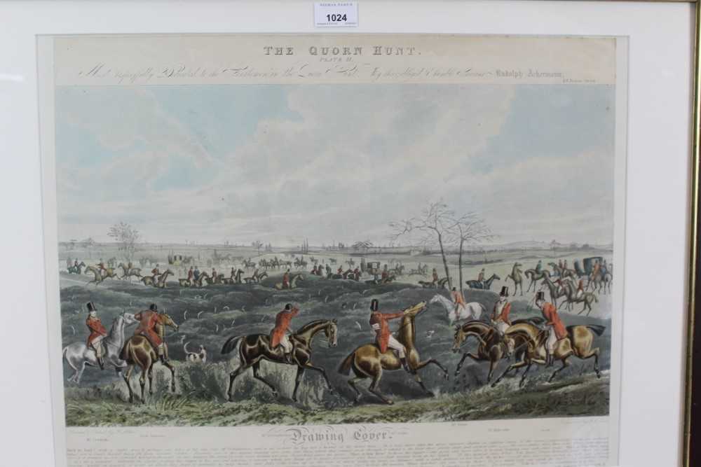 Lot 1024 Henry Alken, five hand coloured engravings