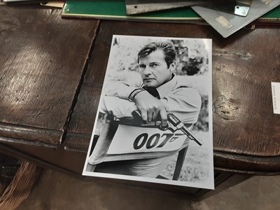 Lot 41 - James Bond 007 photographs and reproduction photocopies of film lobby cards