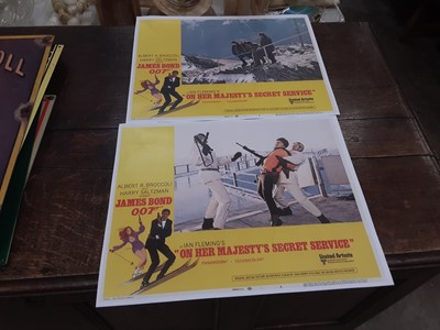Lot 41 - James Bond 007 photographs and reproduction photocopies of film lobby cards
