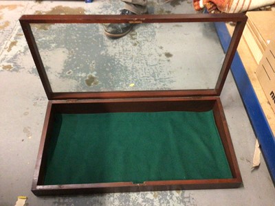 Lot 97 - Table top glazed display cabinet