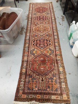 Lot 948 - Eastern runner with geometric decoration