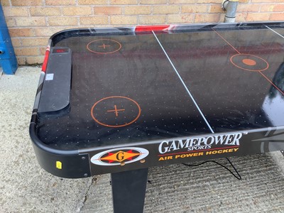 Lot 8 - Gamepower Sports 5ft Air Power Hockey table