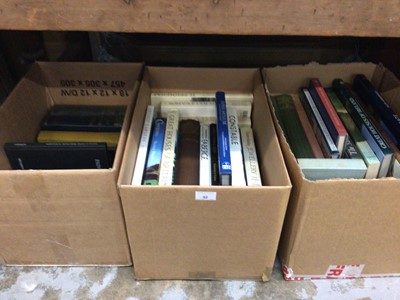 Lot 52 - Three boxes of good coffee table books to include country houses, Faberge and antiques etc