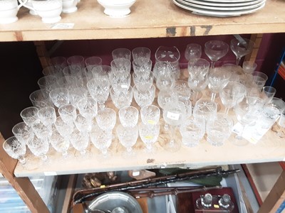 Lot 510 - Cut glass table service and lot of of cut glass