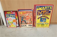 Lot 1911 - Selection of Circus posters - including King...