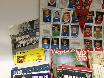 Lot 1628 - Collection of vintage football programmes