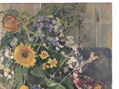 Lot 1276 - Beryl Maud Sinclair (1901-1967) oil on canvas - "An Essex Bouquet", unframed