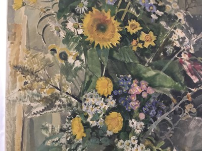 Lot 1276 - Beryl Maud Sinclair (1901-1967) oil on canvas - "An Essex Bouquet", unframed