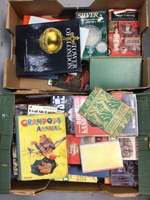 Lot 445 - Five boxes of assorted books