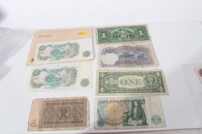 Lot 487 - World - Mixed banknotes