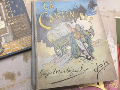 Lot 1707 - Six late 19th / early 20th century French illustrated books