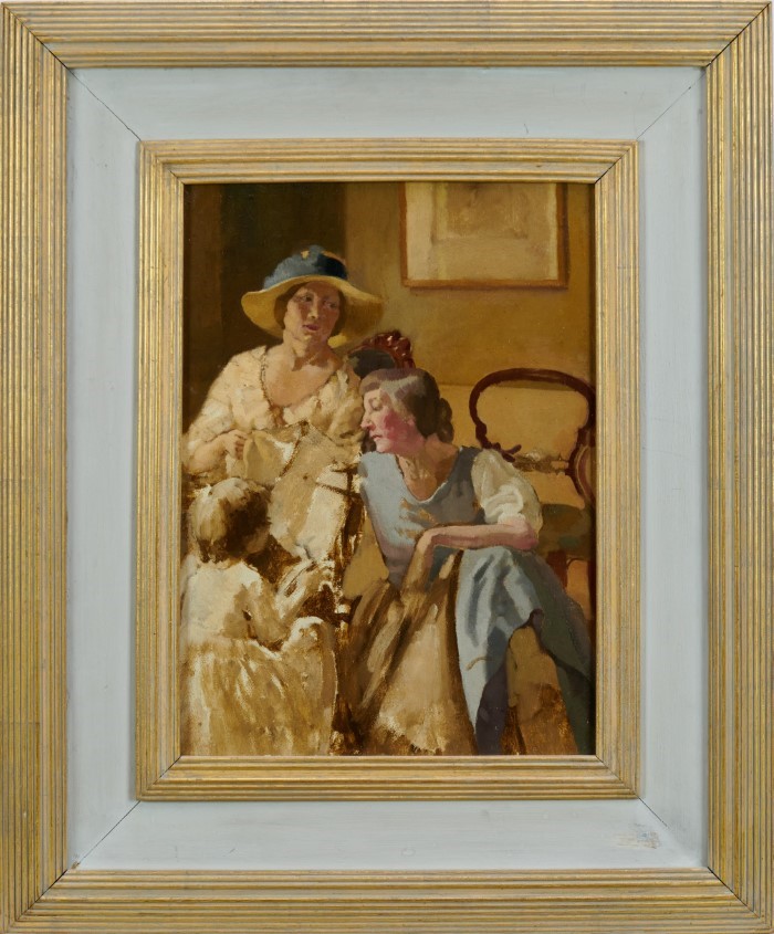 Lot 1248 E. Grace Wheatley (18881970) oil on board