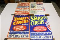 Lot 1933 - Vintage Billy Smart's Circus posters -...