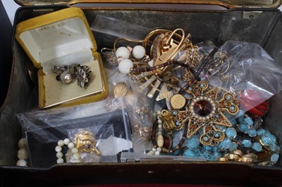 Lot 13 - Quantity of vintage costume jewellery and bijouterie