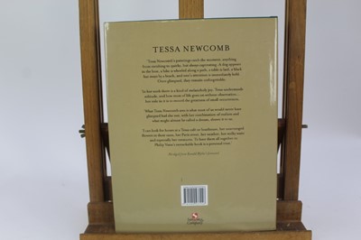 Lot 1792 - *Tessa Newcomb (b.1955) oil on board - A Lilac Moment, framed