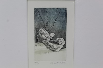 Lot 1905 - Derek Chambers, four signed limited edition etchings - Aldeburgh and others, one framed
