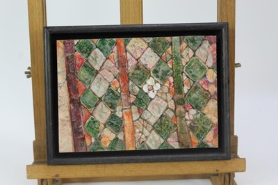 Lot 253 - Val Archer (b. 1946) oil on paper - Magherita, initialled, framed 
Provenance:  Chris Beetles Ltd, London