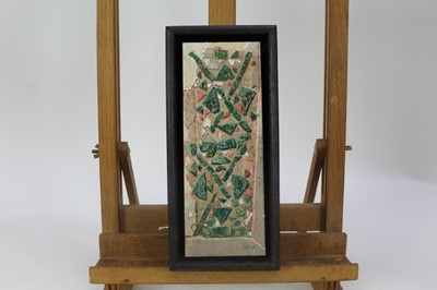 Lot 1869 - Val Archer (b. 1946), oil on paper - Triangoli, initialled, framed 
Provenance:  Chris Beetles Ltd, London
