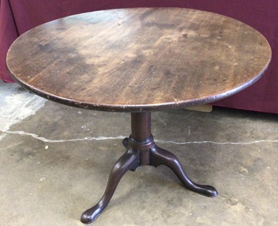 Lot 1481 - George II red walnut occasional table