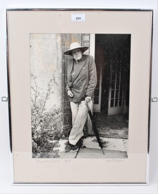 Lot 890 - John Hedgecoe (b. 1934) photographic portrait of Duncan Grant 1957