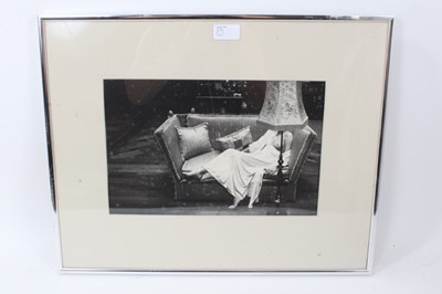 Lot 891 - John Hedgecoe (b. 1934) FIA 1981, together with a portrait of  Sarah Bulmer and another photo