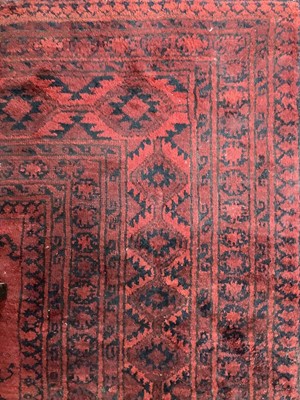 Lot 1555 - Large Bokhara carpet