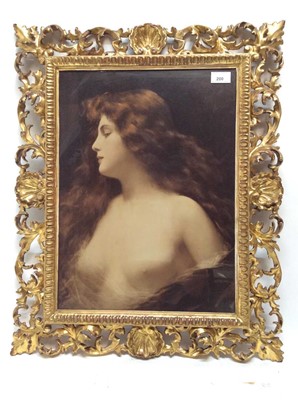 Lot 1486 - A fine 19th century Florentine carved and pierced gilt frame