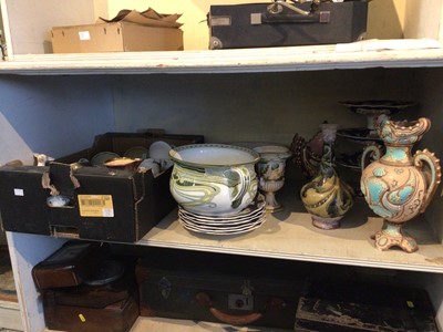 Lot 581 - Quantity of ceramics, including Susie Cooper, Doulton Lambeth, Austria pottery, etc