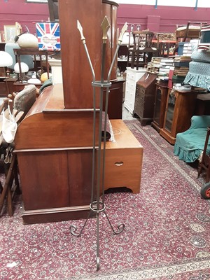 Lot 1101 - Wrought iron coat stand