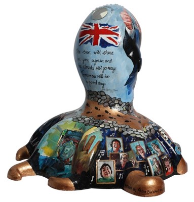 Lot 7 - You'll Never Walk Alone by Alison Burchert – Hopeful theme around lockdown and the NHS