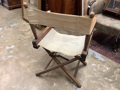 Lot 1111 - Pair of folding directors chairs