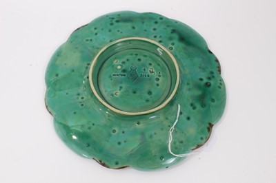 Lot 37 - Victorian Minton Majolica oyster plate
