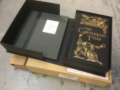 Lot 1650 - Special limited edition Folio Society edition of The Canterbury Tales 257/1980