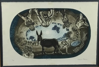 Lot 173 - Glyn Thomas (b. 1946) etching - 'Meadow'