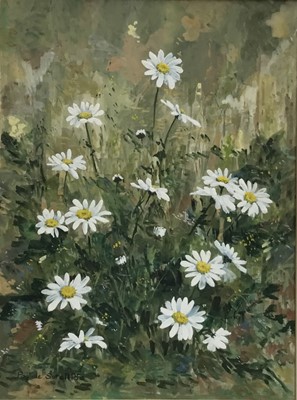 Lot 20 - Evangeline Dickson (1922-1992) watercolour - flowers, together with another watercolour of flowers
