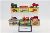 Lot 1804 - Matchbox 1-75 series - selection of boxed...