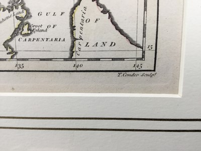 Lot 144 - Thomas Condor 1794 engraved map - An accurate map of Islands and Channels between China and New Holland