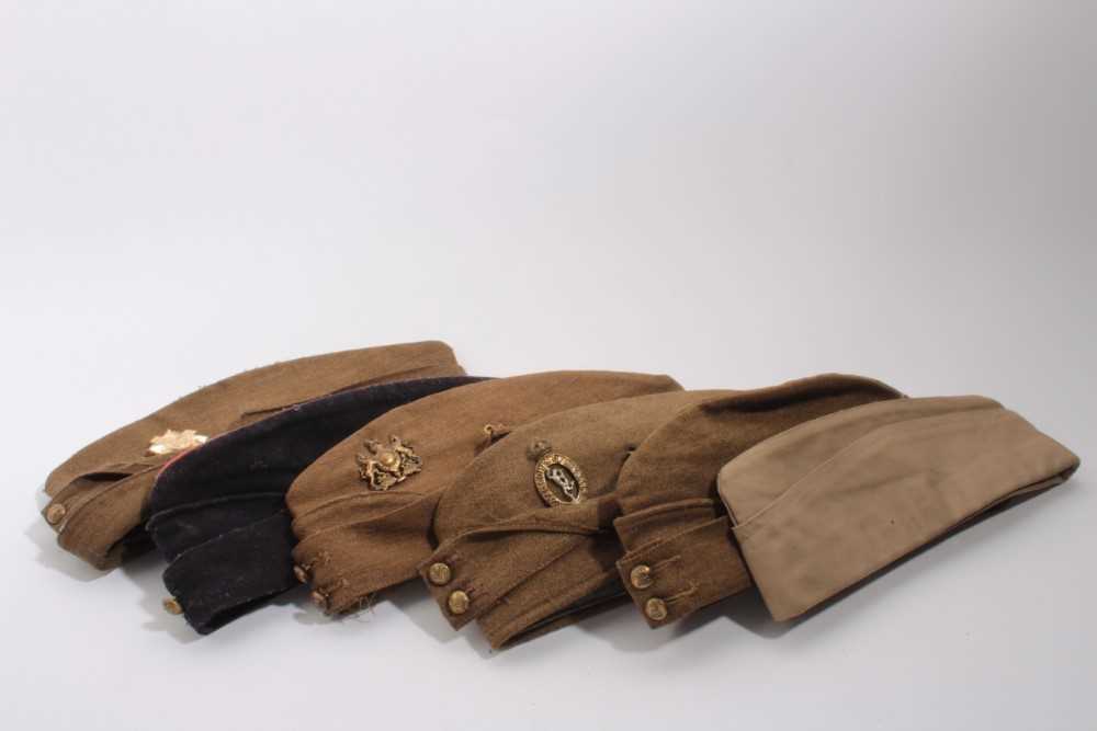 Lot 748 - Second World War British military side cap