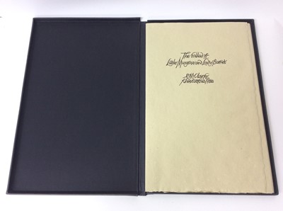 Lot 113 - E. M. Clarke, three limited edition publications