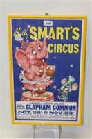 Lot 1903 - Vintage Billy Smart's Circus poster for...