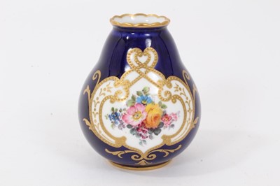 Lot 178 - A Royal Crown Derby miniature vase
