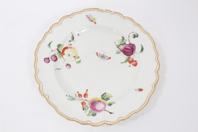 Lot 156 - A Chelsea Derby plate, circa 1770-75