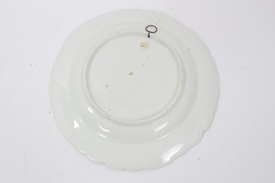Lot 156 - A Chelsea Derby plate, circa 1770-75