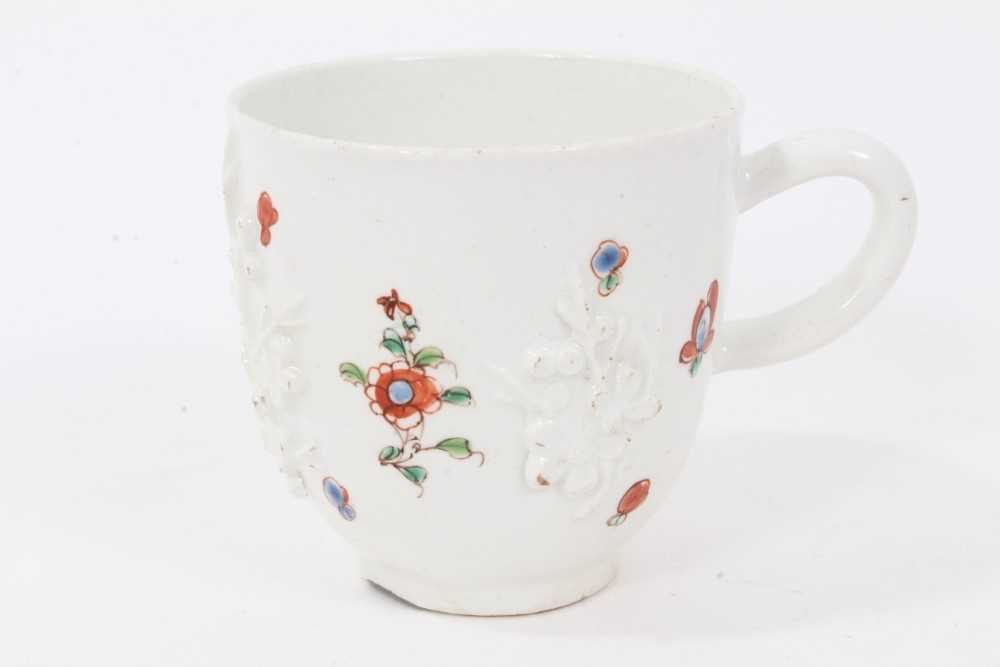 Lot 157 - Bow coffee cup, with applied prunus