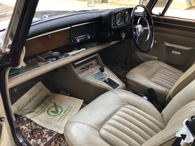 Lot 8 - 1973 Rover P5B Coupe, Automatic, Reg. No. MUL 745L, finished in Bordeaux Red with Buckskin interior, Tax and MOT exempt, purchased by the late owner from Mann Egerton in Colchester in February 1976...