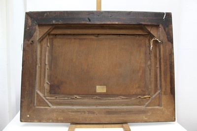 Lot 1216 - *Sir Frank Brangwyn (1876-1956) colour print - The Implacable, unframed, together with another in ebonised frame (2)