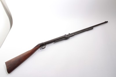 Lot 1073 - Air Rifle- BSA .22 calibre under lever air rifle, marked "BSA Air Rifle" serial no. 61180